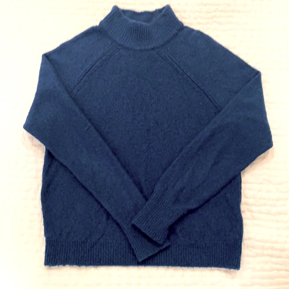 Abercrombie and Fitch, small, cobalt blue sweater